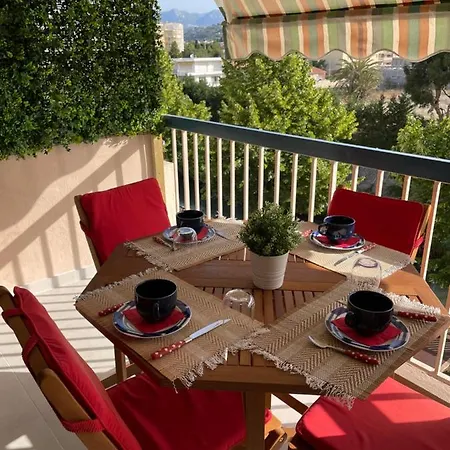 Vue Sur - Magnifique Confort - Terrasse Et Parking Prive Apartment Cagnes-sur-Mer